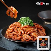 [알찬쭈꾸미] 쭈꾸미 300g 4팩 외 쭈삼불고기 오삼불고기, 매운맛 300g 4팩, 4개