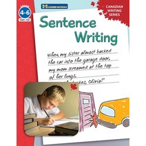 (영문도서) Sentence Writing: Canadian Writing Series Grades 4-6 Paperback, On the Mark Press, English, 9781487704414