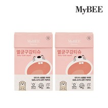 마이비 멸균 아기구강티슈 30매(의약외품) x 2개, 단품