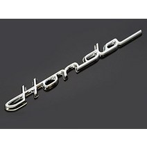 Honda 클래식 엠블럼 도금 필기체 215mm×23mm 혼다 원숭이 고릴라 에이프 샬리 닥스 디오 주머 리틀 순