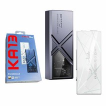 FiiO KA13 HIFI 디코딩 헤드폰 증폭기 AMP DAC DSD256, KA13 Silver