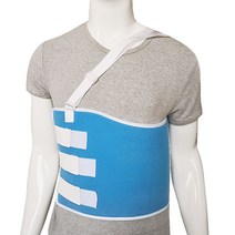 갈비뼈보호대 늑골 지지대 복대 척추 흉부 밴드 가슴 인장 고정대, 복합늑골고정대