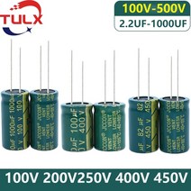 자동차 캐패시터 5pcs 커패시터 100v 200v 250v 400v 전압 안정기, 400v180uf 18x40