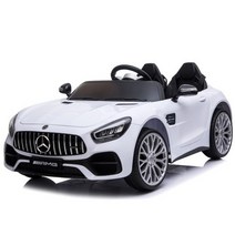 유아전동차 자동차장난감 벤츠 AMG GT 2인승 화이트
