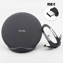 원래 무선 충전기 QI 빠른 EP-N5100 갤럭시 S8 플러스 SM-G9500 S9 S10E S10 + S7 IPhone8 XR 아이폰 XS 최대 Mate20, 02 add 1.2M cable