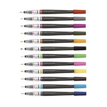 PENTEL 펜텔 컬러브러쉬 아트브러쉬 캘리그라피 붓펜, 브라운