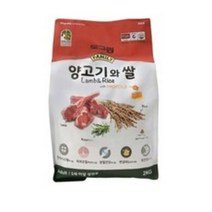 아우리펫 (도그랑) 훼미리 양고기와쌀 어덜트 2kg, 2000g, 1개