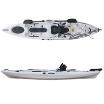 1인승 피싱 카약 레져용 보트 낚시카약 Kayak 카누 배, 민트그린