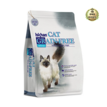 라이브잇 이즈칸 캣 어덜트 그레인프리 고양이 사료, 연어 + 닭, 8개, 6.5kg