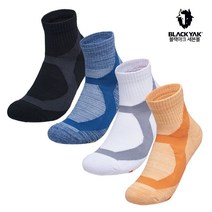 블랙야크 공용 100대명산 기능성 흡습속건 단목양말 알파인로우삭스 2BYSCX2903, 26, WHITE