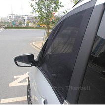 차량 운전석 조수석 뒷좌석 모기장 햇빛가리개 G70 그랜져IG NX4 카니발 k5 미니컨트리맨 모하비 자가용 스타리아 KA4 티구안 1열 벤츠 볼보 올뉴투싼, 1개, 앞좌석 2p