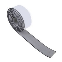 요트 악세사리 수상 선박 부품 보트 소품 58x2400x5mm 단일 스트립 모방 티크 데크 매트 바닥 브라운 미끄럼 방지 매트 패드 eva 폼, 회색-검정 악센트