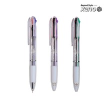 제노 3색볼펜 RB VO PG 0.38mm 3색 낱개