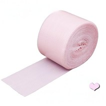 컬러 하트 버블백 방진 택배백 필름 뽁뽁이 포장 버블 봉투 아이돌 포카 포토카드, A개, 20cm 길이 약42m