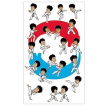 세모네모 스포츠태권도 4매X20개입 SS120 스티커 스티커-72394EA 와이조이샵, 와이조이샵쿠팡 본상품선택
