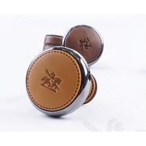 파워핸들링 자동차핸들손잡이 세련된 핸들 손상보호 고급 가죽 핸들봉 카파워핸들, 단일사이즈
