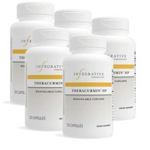 인테그라티브 테라큐민HP 커큐민 120정 Integrative Therapeutics Theracurmin HP Curcumin, 5개