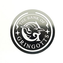 해리포터 북마크 북클립 금속책갈피, 금도금, 14방패