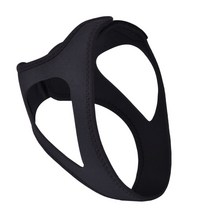 코골이 기구 성인 숙면 교정기 양압기 확장기 입 호흡용 삼각형 턱 스트랩 의 질 개선 더 나은 호흡, Black