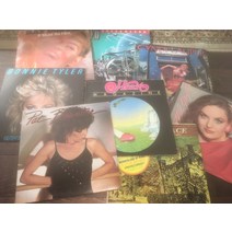 중고LP판 레코드판 LP판 Lot 7 80년대 Pop Classic Rock R&B Classical TV Folk Soul Country