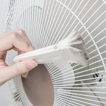 다기능 선풍기 틈새 구석 청소 브러쉬 솔, 단품