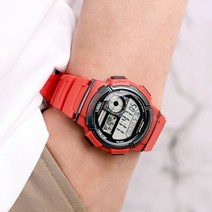 CASIO 카시오 디지털시계 군대 군인 우레탄밴드 손목시계