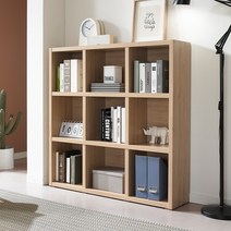 데코라인 하리 3단 1200 책장 책꽂이, 네추럴