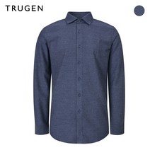 트루젠 투톤 네이비 플란넬 캐주얼셔츠 TG8W0-MRC840