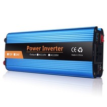 전원 인버터 순수 사인파 태양 광 4000W 자동차 변환기 DC 12V ~ 디스플레이 캠핑용, 01 12V