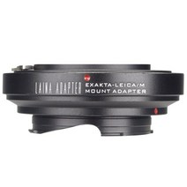 EXA-LM 어댑터 링 카메라 마운트 Leica 호환 M L/M lm m10 M9 M8 M7 M6 M5 m3 m2 M-P mp240 m9p TECHART LM, 02 exakta-lm black