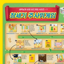 러빙갓 창세기주사위게임 -성경을 게임으로 쉽게 배우는 주사위게임 (고집쟁이 주일학교2부 보드게임 성경보드게임 여름성경학교 레크레이션) 주사위