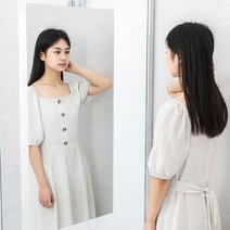 벽부착거울 유리 필름 안전거울 간단설치 붙이는거울 샤워부스 욕실 옷장 인테리어, 상품선택, 60x100type