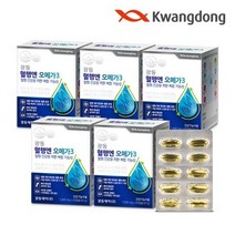 광동생활건강 광동 혈행엔 오메가3 5박스 10개월분 눈건강 항산화, 색상/사이즈:단품/단품, 단품
