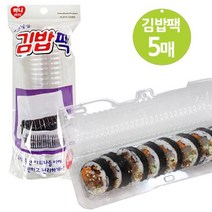 [RA㏓] 하니 투명 PET 일회용품 김밥팩 5매 업소도시락 야외 일회용용기 야유회 행사 일회용 소풍 나들이 일회용소품 ▷_§Ea, 《본상품》, 《본상품》