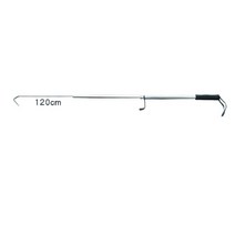 작살총 6090120cm 텔레스코픽 낚시 gaff 스테인레스 바다 낚시 스피어 후크 극, 120cm