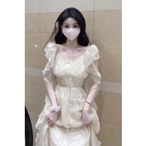 쉬폰 신민아 류이서 랩원피스 여자연예인공항패션 미니 슬림 서하얀 옷 원피스 30대 력셔리 땡땡이