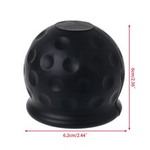 차량견인고리 승용차견인고리 RV 트레일러 히치 볼 커버 셸 Towball Towball 방수 프로텍터 Drawbar Exteri