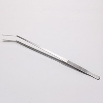 수초 트리밍 심기 어항 청소 핀셋 집게 커브형 27cm