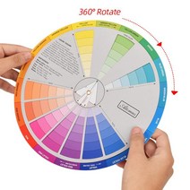 컬러가이드 rgb색상표 색상환 cmyk 색상표 색깔표 컬러칩 color wheel color learning 회전 휠 color board chart mixed 남자컬러리스트