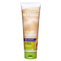 Garnier Nutrisse 5분 영양 컬러 헤어 마스크 트리플 오일 함유 염색 모발용 골든 블론드 118.3ml(4.2온스) 가니에르, Cool Blonde