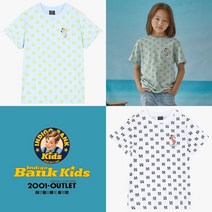 인디고키즈 미키 모노그램 티셔츠 (2Color)_중계점 미키마우스 캐릭터 로고패턴 데일리 반팔 티셔츠
