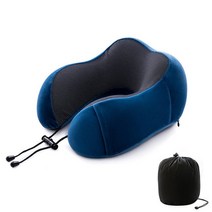 Roeiler De Voyage Forme U En Mousse À Mémoire 재결합 렌트 Doux Literie Santé Cervicale 드롭 배송, 09 Lake green Set 1
