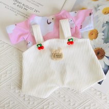 PKTOYS 귀여운 만들기인형 옷 토끼/곰돌이/강아지/오리/베어 봉제 인형치마 크리스마스 선물, 라이트 블루, 30cm 인형을 위해