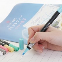 지그 칼리그래피 초크 파스텔마카 6색세트 (MS-6400), 6색, 1개