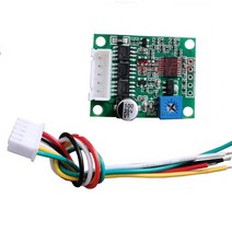 DC 6V-20V 3A 60W 3 상 브러시리스 모터 속도 컨트롤러 홀 없음 BLDC 드라이버 보드 모듈 케이블 12V 포함, 한개옵션0