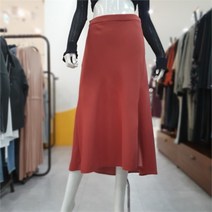 레노마레이디 레노마레이디 sh06 프렌치 사틴 롱 스커트 CA31SK020 (9637417)
