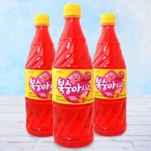 오뚜기 복숭아향 슬러시 시럽 1kg x 15개 (1박스)