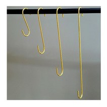 S자 메탈 고리 골드 30cm 고급 금색 S S훅 걸이, 벤타샵상품선택