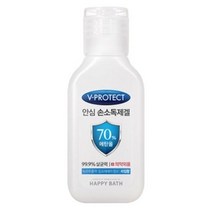 해피바스 브이프로텍트 안심 손 소독제겔, 45ml, 9개
