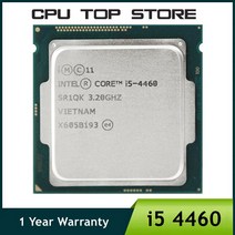 중고 인텔 코어 i5 4460 쿼드 LGA 1150 CPU 프로세서 3.2GHz 6MB 5GT/s